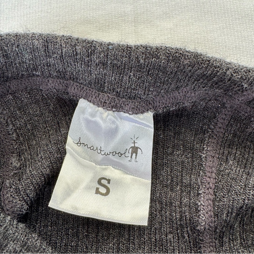 SMARTWOOL Footless Ribbed Tights - SMALL - Picture 6 of 9